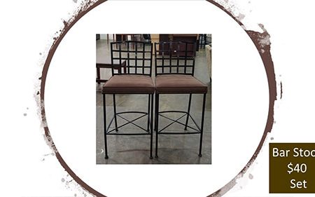 Used Bar Stool- Corporate Rental Clearance Center