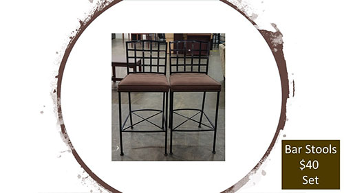 Used Bar Stool- Corporate Rental Clearance Center