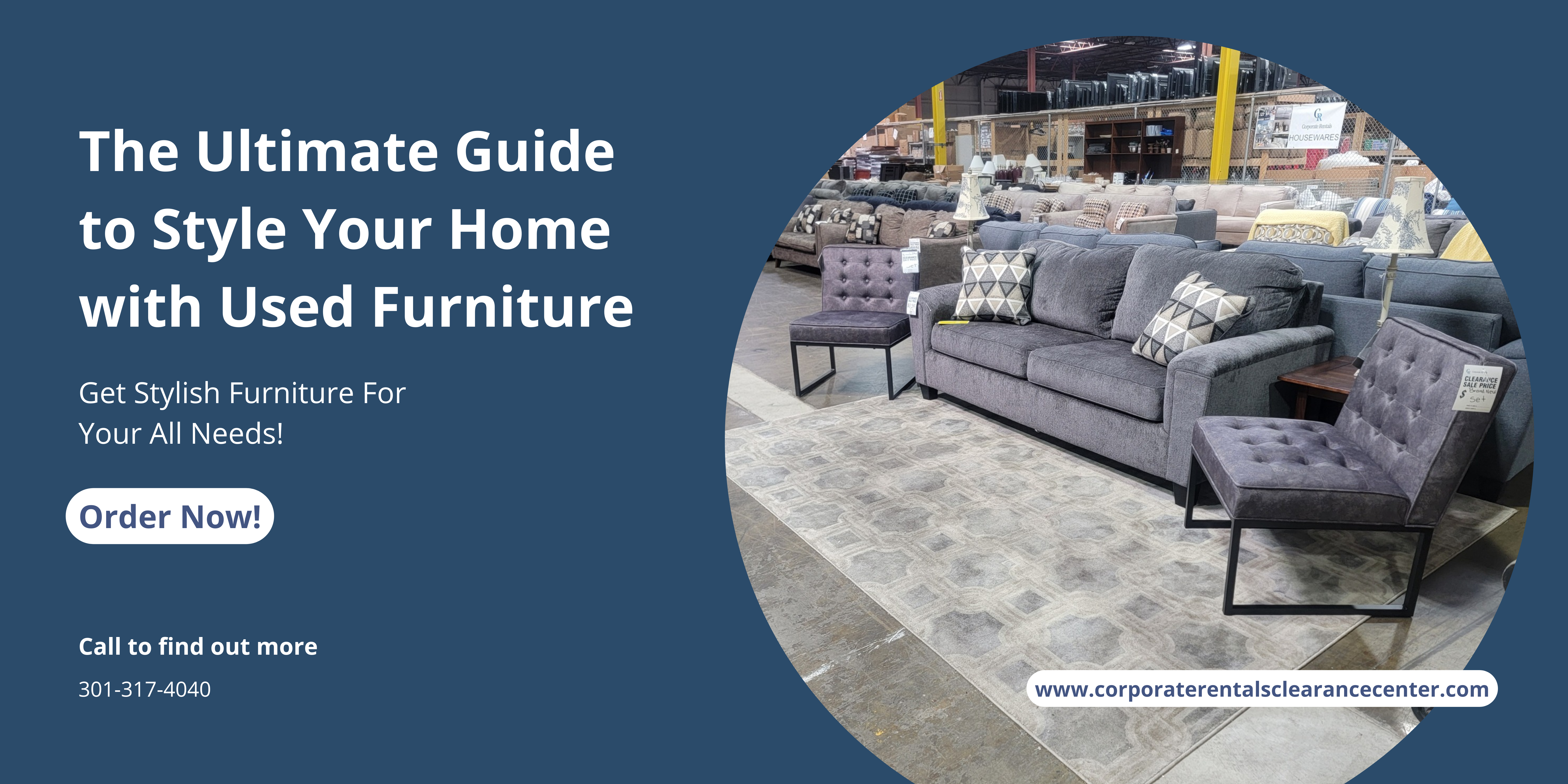 The Ultimate Guide to Style Your Home with Used Furniture