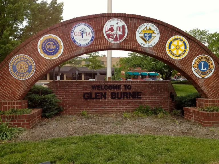 Glen Burnie Maryland City Sign